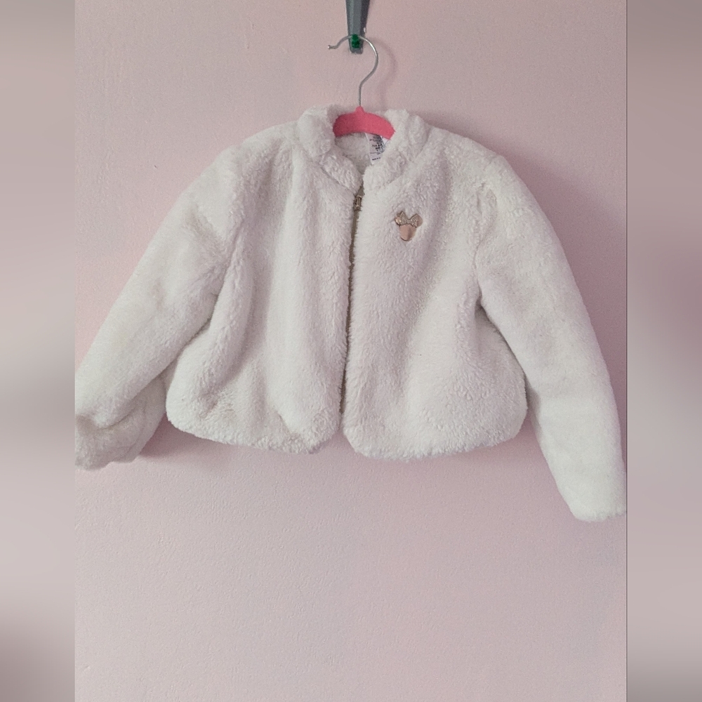 Cozy White Kids Jacket